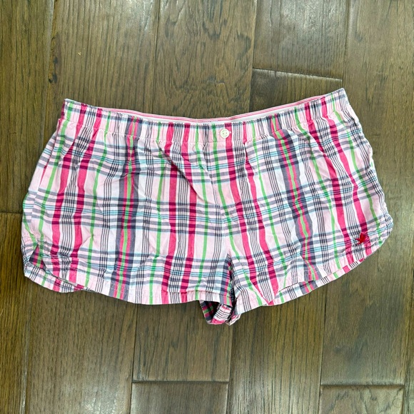 Aerie 100% Cotton PJ Plaid Shorts - Picture 1 of 7